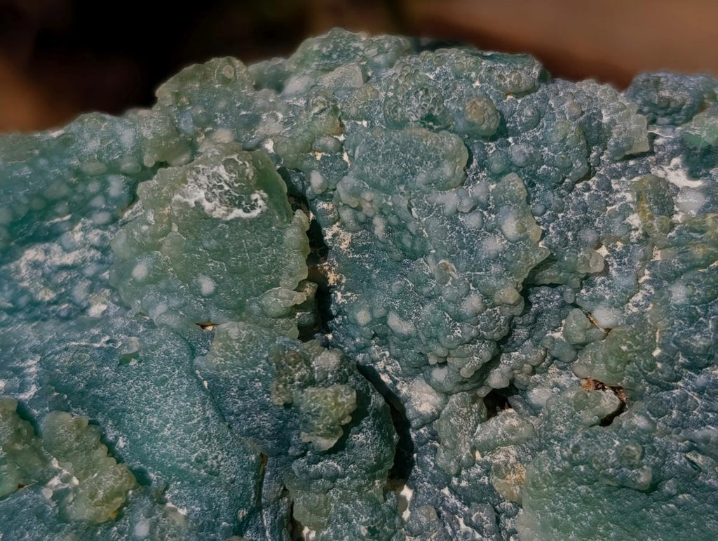 Polished One Side Mtorolite Chrysoprase Slices x 4 From Mutorashanga, Zimbabwe - Toprock Gemstones and Minerals 