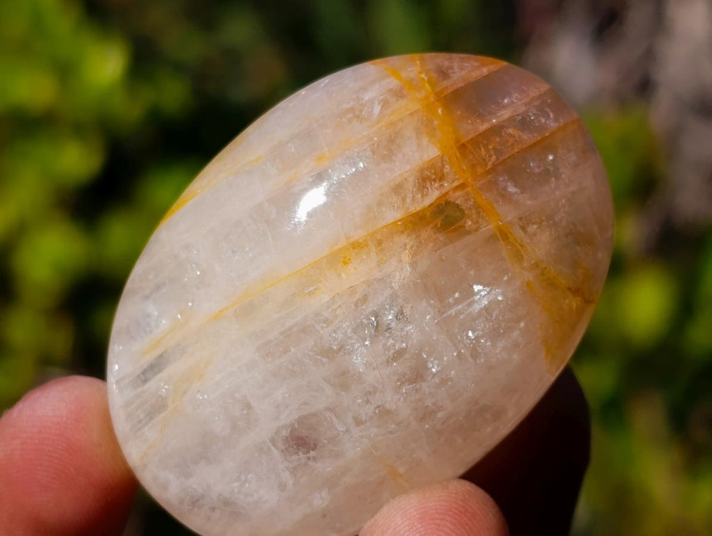 Polished Mini Red Hematoid Quartz Palm Stones x 20 From Ambatondrazaka, Madagascar - Toprock Gemstones and Minerals 