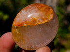 Polished Mini Red Hematoid Quartz Palm Stones x 20 From Ambatondrazaka, Madagascar - Toprock Gemstones and Minerals 