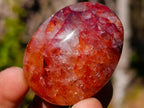 Polished Mini Red Hematoid Quartz Palm Stones x 20 From Ambatondrazaka, Madagascar - Toprock Gemstones and Minerals 