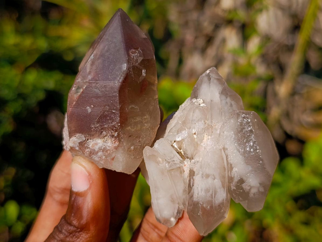 Natural Red Hematoid Quartz Crystals x 35 From Karoi, Zimbabwe - Toprock Gemstones and Minerals 