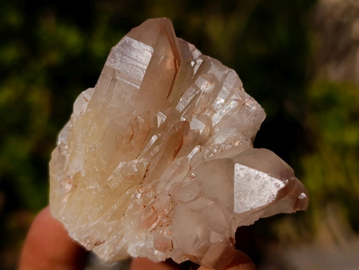 Natural Red Hematoid Quartz Crystals x 35 From Karoi, Zimbabwe - Toprock Gemstones and Minerals 