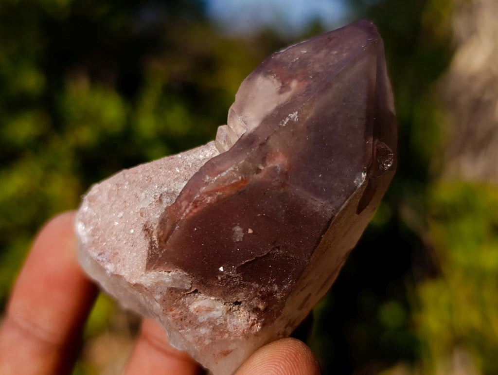 Natural Red Hematoid Quartz Crystals x 35 From Karoi, Zimbabwe - Toprock Gemstones and Minerals 