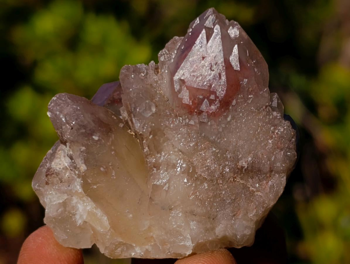 Natural Red Hematoid Quartz Crystals x 35 From Karoi, Zimbabwe - Toprock Gemstones and Minerals 