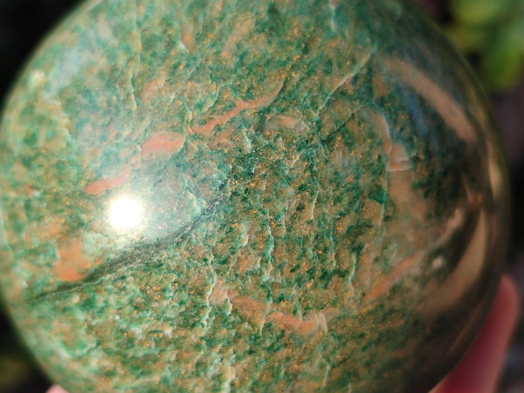 Polished Verdite Spheres x 2 From Barberton, South Africa - Toprock Gemstones and Minerals 