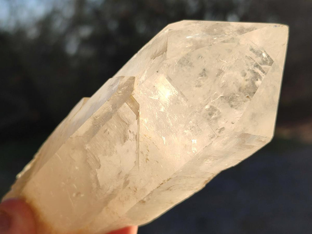 Natural Cascading "Anananas" Candle Quartz Crystals x 3 From Antsirabe, Madagascar - Toprock Gemstones and Minerals 