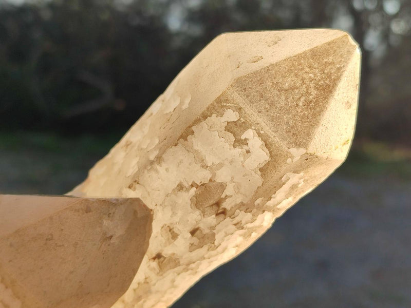 Natural Cascading "Anananas" Candle Quartz Crystals x 3 From Antsirabe, Madagascar - Toprock Gemstones and Minerals 