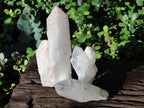 Natural Cascading "Anananas" Candle Quartz Crystals x 3 From Antsirabe, Madagascar - Toprock Gemstones and Minerals 