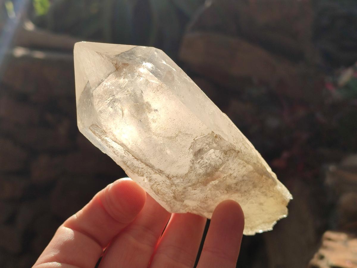 Natural Cascading "Anananas" Candle Quartz Crystals x 3 From Antsirabe, Madagascar - Toprock Gemstones and Minerals 