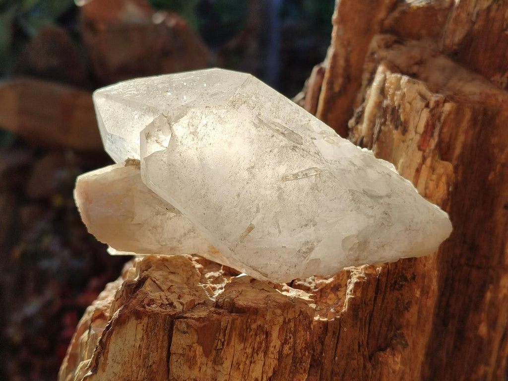 Natural Cascading "Anananas" Candle Quartz Crystals x 3 From Antsirabe, Madagascar - Toprock Gemstones and Minerals 