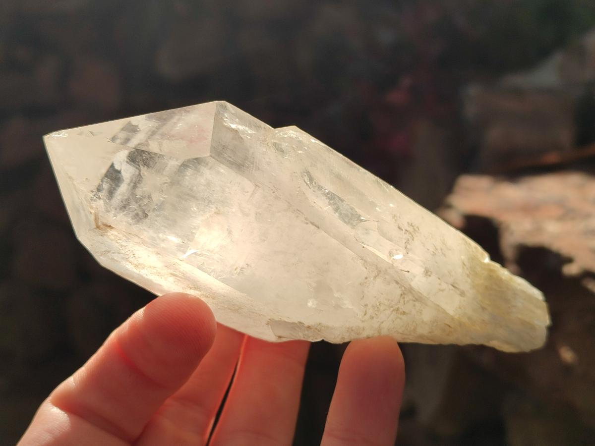 Natural Cascading "Anananas" Candle Quartz Crystals x 3 From Antsirabe, Madagascar - Toprock Gemstones and Minerals 