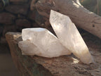 Natural Cascading "Anananas" Candle Quartz Crystals x 3 From Antsirabe, Madagascar - Toprock Gemstones and Minerals 