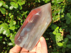 Polished Strawberry Agate Display Crystals x 3 From Mozambique - Toprock Gemstones and Minerals 