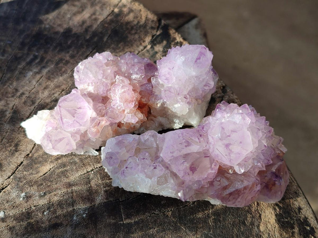 Natural Spirit Amethyst Clusters x 6 From Boekenhouthoek, South Africa - Toprock Gemstones and Minerals 