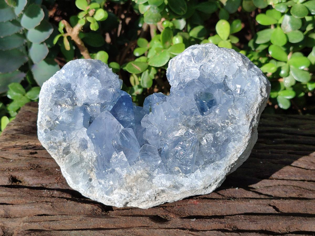 Natural Large Blue Celestite Specimen x 1 From Sakoany, Madagascar - Toprock Gemstones and Minerals 