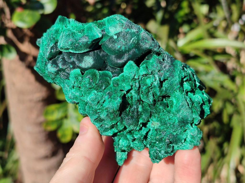 Natural Silky Malachite Specimens x 8 From Kasompe, Congo - Toprock Gemstones and Minerals 