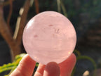 Polished Gemmy Star Rose Quartz Spheres x 4 From Madagascar - Toprock Gemstones and Minerals 