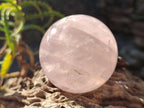 Polished Gemmy Star Rose Quartz Spheres x 4 From Madagascar - Toprock Gemstones and Minerals 