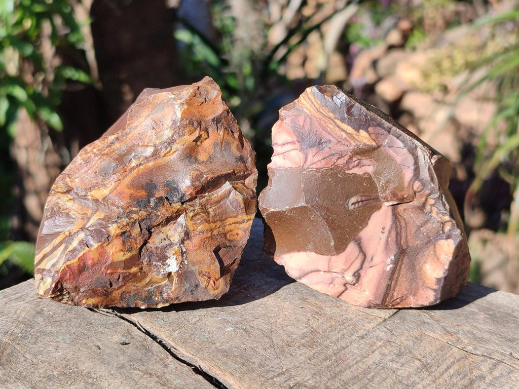 Natural Nguni Jasper Cobbed Specimens x 12 From Northern Cape, South Africa - Toprock Gemstones and Minerals 