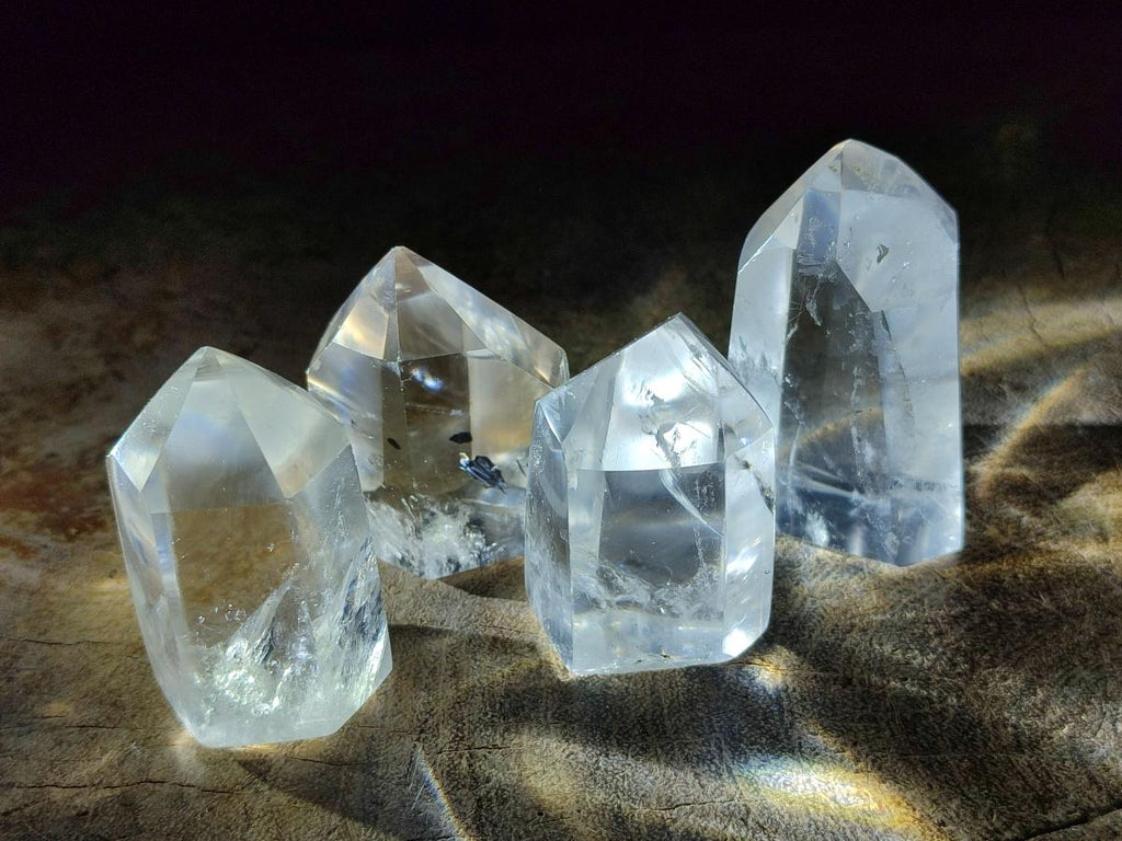 Polished Clear Quartz Crystals x 24 From Madagascar - Toprock Gemstones and Minerals 