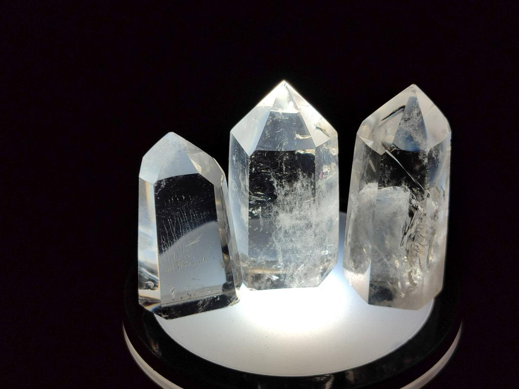 Polished Clear Quartz Crystals x 24 From Madagascar - Toprock Gemstones and Minerals 