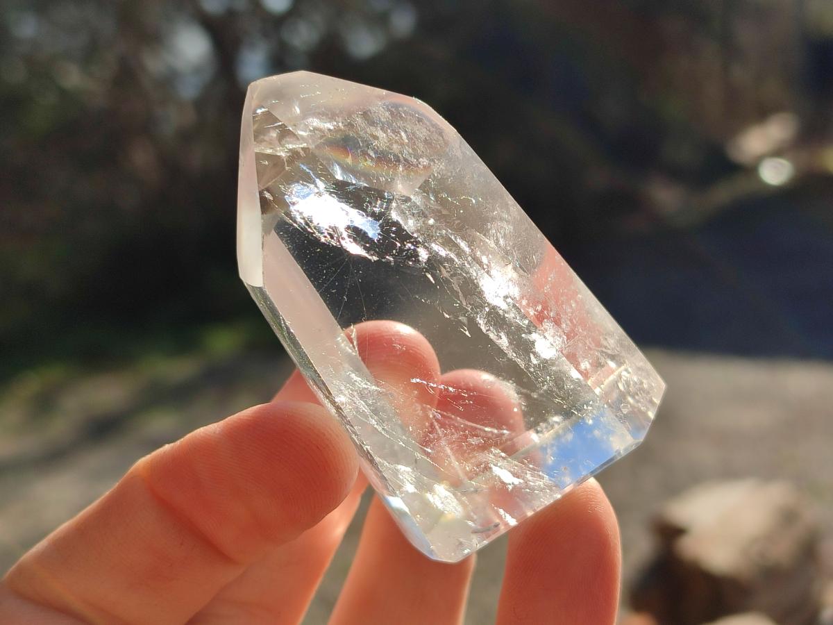 Polished Clear Quartz Crystals x 24 From Madagascar - Toprock Gemstones and Minerals 