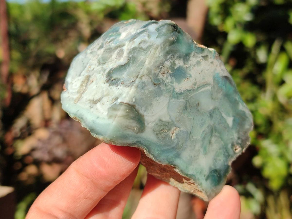 Polished One Side Great Dyke Mtorolite Chrysoprase Slices x 15 From Great Dyke Mountain Range, Zimbabwe - Toprock Gemstones and Minerals 