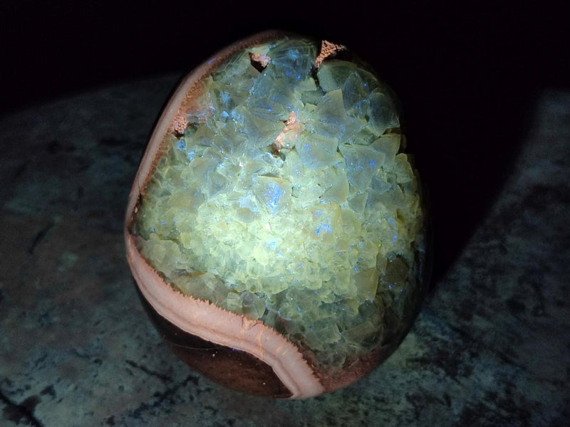 Polished and Natural Septerye Mix Set x 3 From Mahajanga, Madagascar - Toprock Gemstones and Minerals 
