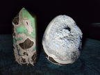 Polished and Natural Septerye Mix Set x 3 From Mahajanga, Madagascar - Toprock Gemstones and Minerals 