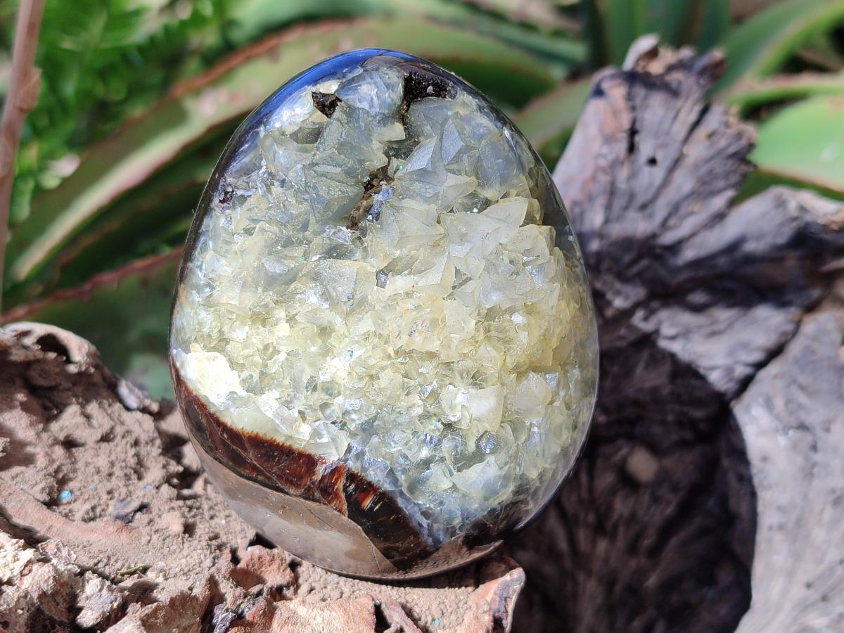 Polished and Natural Septerye Mix Set x 3 From Mahajanga, Madagascar - Toprock Gemstones and Minerals 