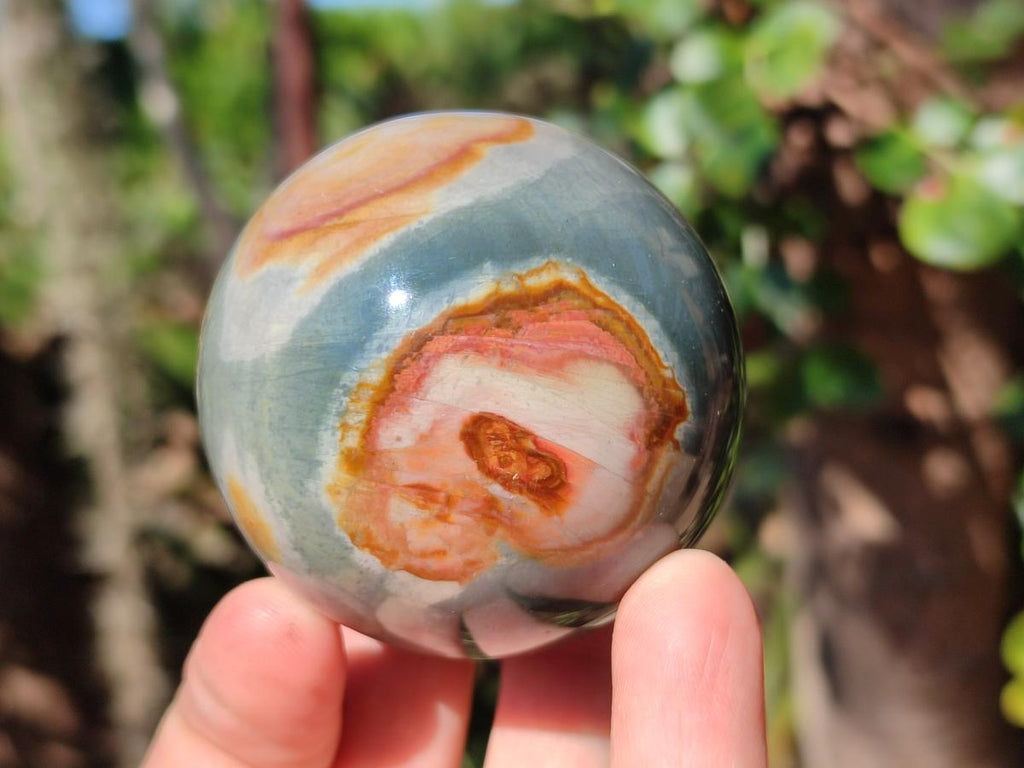 Polished Polychrome Jasper Spheres x 6 From Androka, Madagascar - Toprock Gemstones and Minerals 