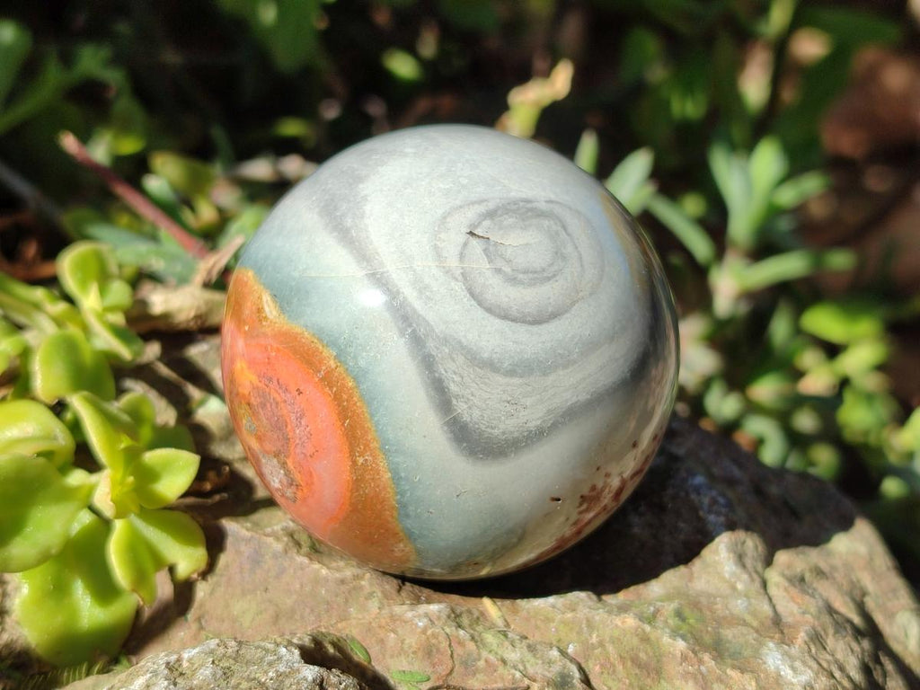 Polished Polychrome Jasper Spheres x 6 From Androka, Madagascar - Toprock Gemstones and Minerals 