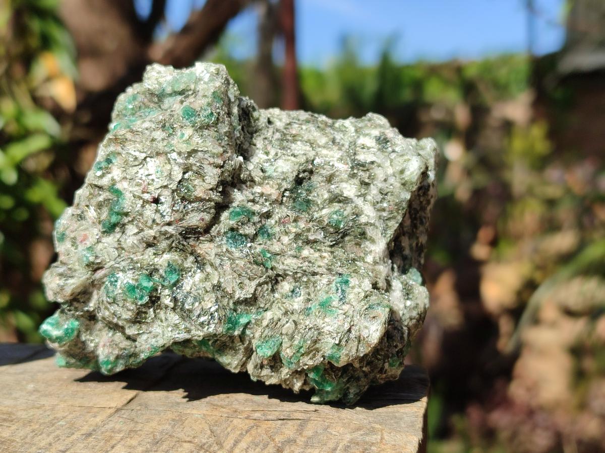 Natural Emerald Mica 'Mutokolite' Cobbed Specimens x 5 From Mutoko, Zimbabwe - Toprock Gemstones and Minerals 