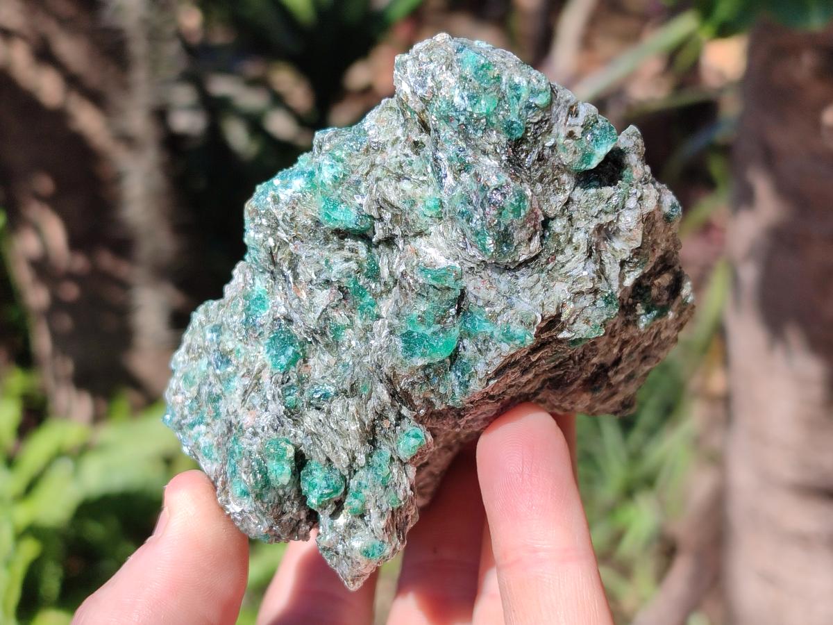 Natural Emerald Mica 'Mutokolite' Cobbed Specimens x 5 From Mutoko, Zimbabwe - Toprock Gemstones and Minerals 