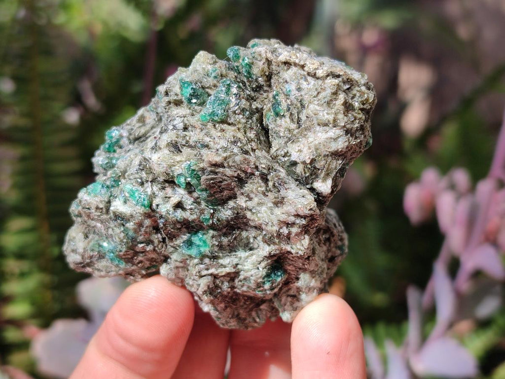 Natural Emerald Mica 'Mutokolite' Cobbed Specimens x 5 From Mutoko, Zimbabwe - Toprock Gemstones and Minerals 