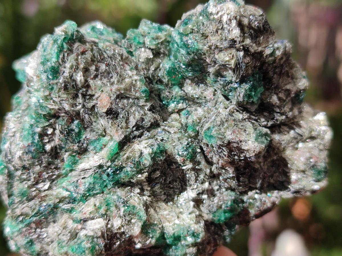 Natural Emerald Mica 'Mutokolite' Cobbed Specimens x 5 From Mutoko, Zimbabwe - Toprock Gemstones and Minerals 