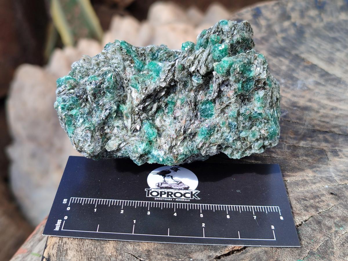 Natural Emerald Mica 'Mutokolite' Cobbed Specimens x 5 From Mutoko, Zimbabwe - Toprock Gemstones and Minerals 