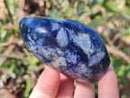 Polished Dumortierite Standing Display Pieces x 7 From Madagascar - Toprock Gemstones and Minerals 