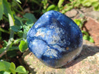 Polished Dumortierite Standing Display Pieces x 7 From Madagascar - Toprock Gemstones and Minerals 