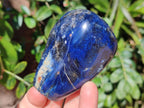 Polished Dumortierite Standing Display Pieces x 7 From Madagascar - Toprock Gemstones and Minerals 