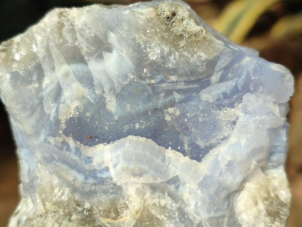 Natural Blue Lace Agate Specimens x 12 From Nsanje, Malawi - Toprock Gemstones and Minerals 
