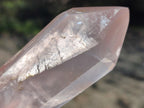 Polished Double Terminated Gemmy Rose Quartz Crystals x 6 From Madagascar - Toprock Gemstones and Minerals 