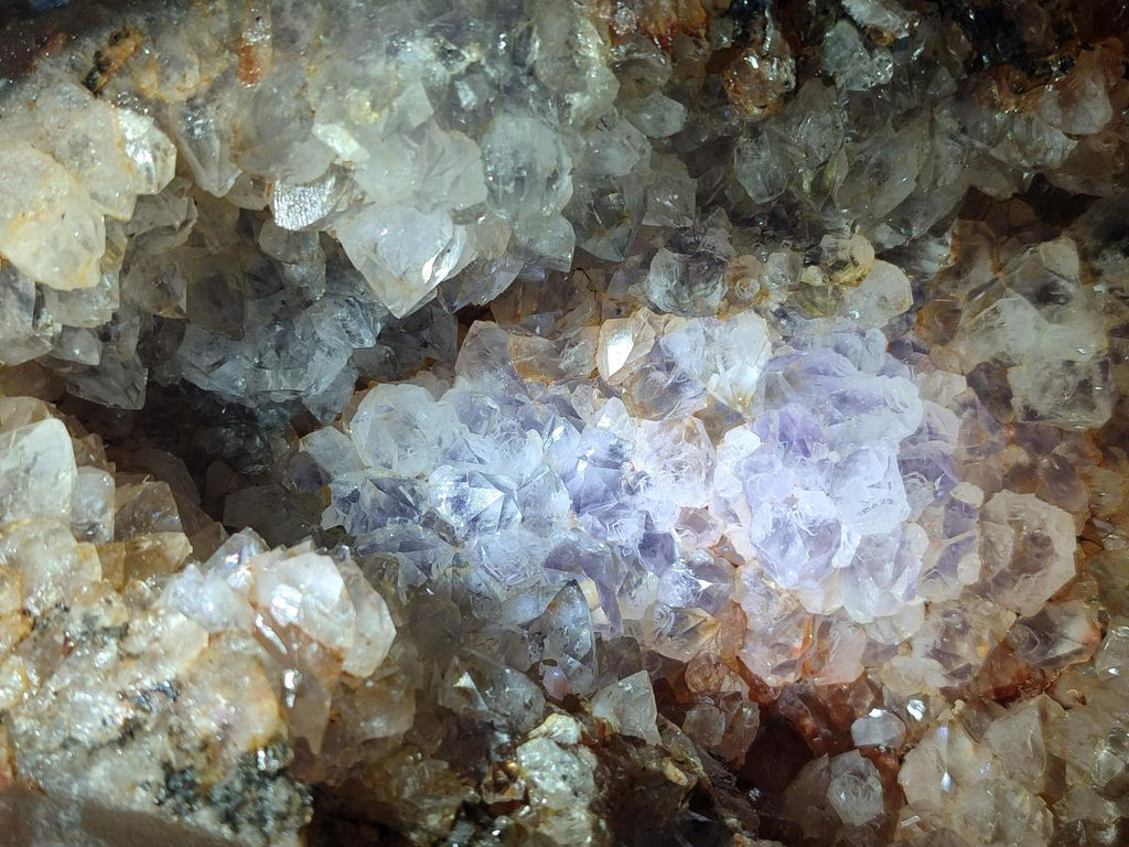 Natural Large Crystalline Agate Geode x 1 From Maintirano, Madagascar - Toprock Gemstones and Minerals 