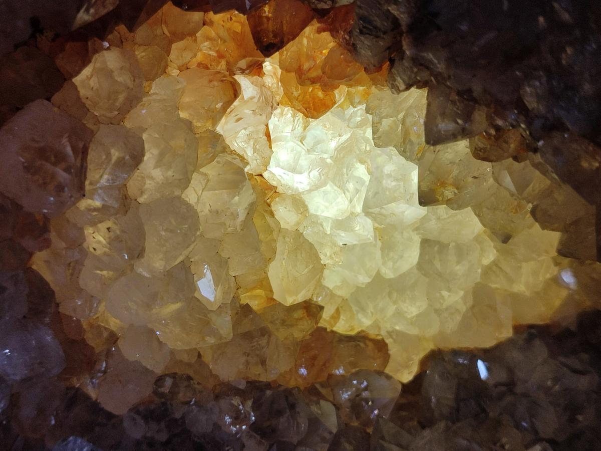 Natural Large Crystalline Agate Geode x 1 From Maintirano, Madagascar - Toprock Gemstones and Minerals 