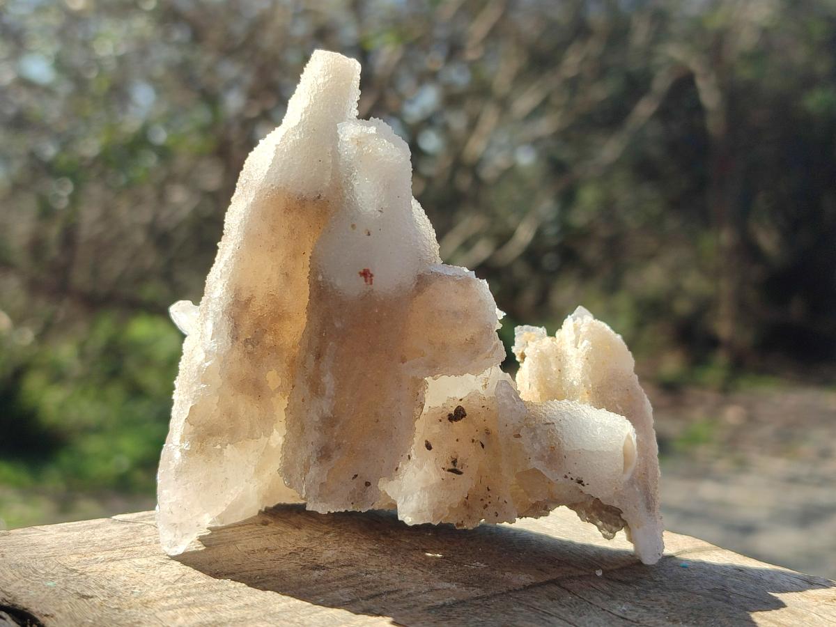 Natural Spearhead Calcite Cluster Specimens x 7 From Albert's Mountain, Lesotho - Toprock Gemstones and Minerals 