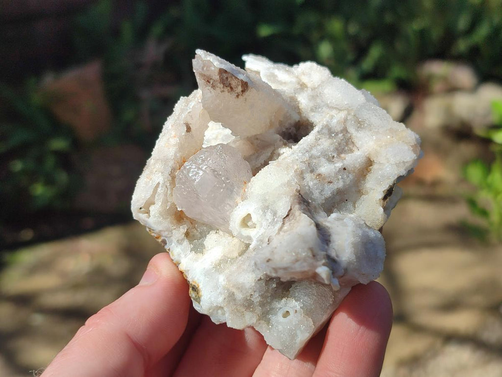 Natural Spearhead Calcite Cluster Specimens x 7 From Albert's Mountain, Lesotho - Toprock Gemstones and Minerals 
