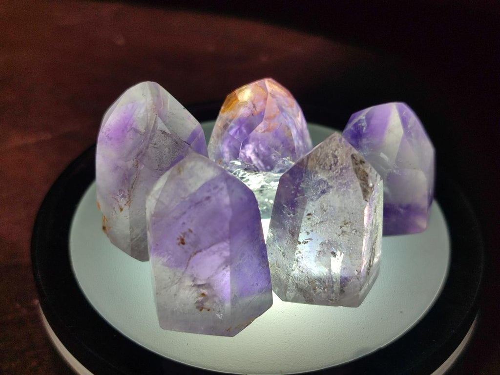 Polished Mini Window Crystals x 35 From Akansobe, Madagascar - Toprock Gemstones and Minerals 