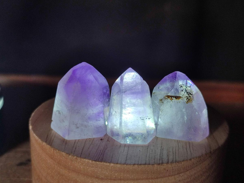 Polished Mini Window Crystals x 35 From Akansobe, Madagascar - Toprock Gemstones and Minerals 