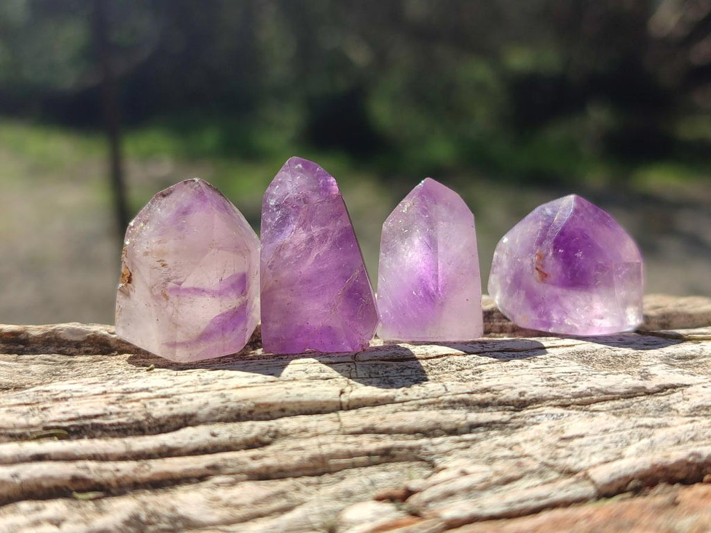 Polished Mini Window Crystals x 35 From Akansobe, Madagascar - Toprock Gemstones and Minerals 