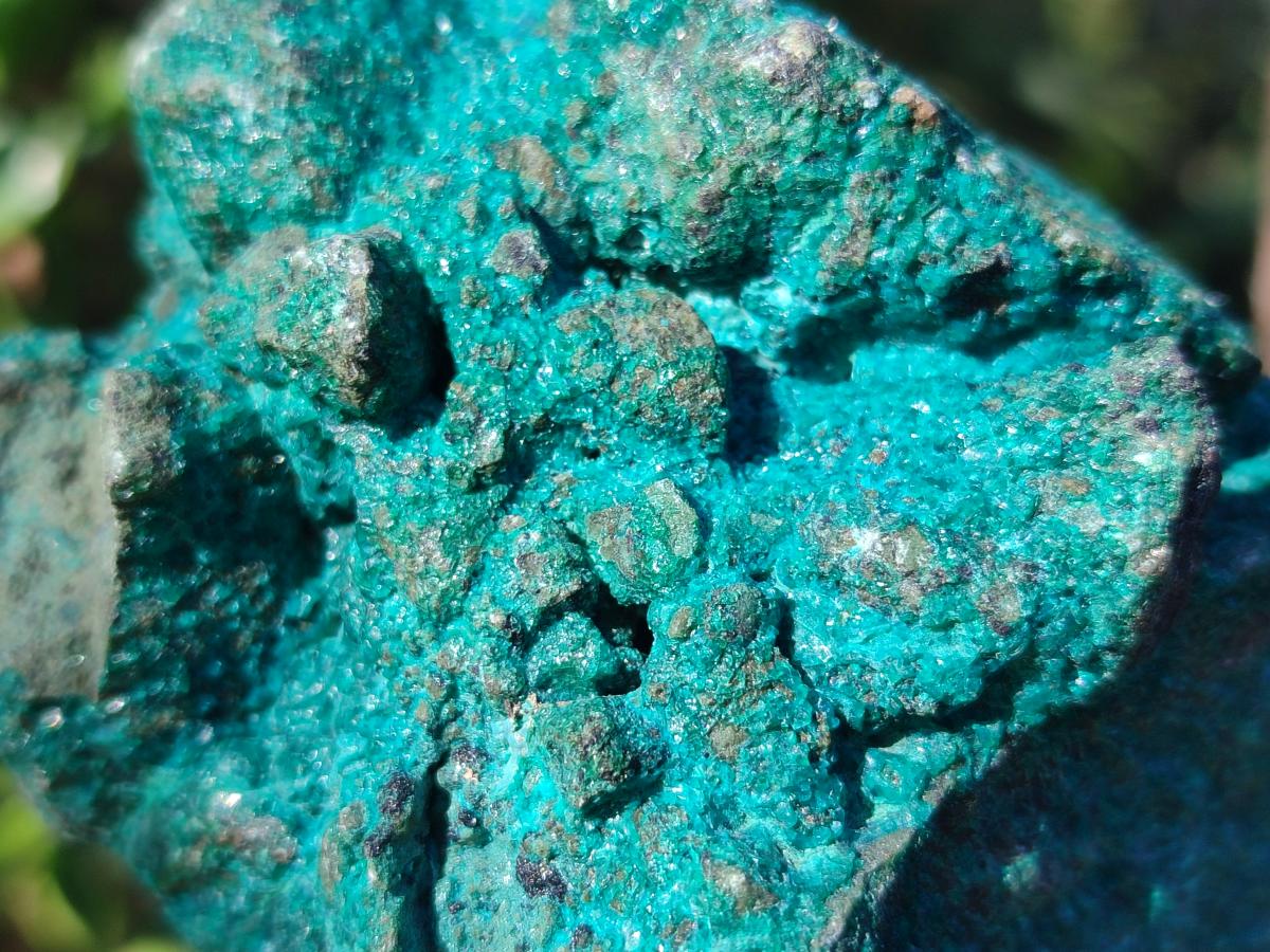 Natural Dioptase Specimens with Malachite and Chrysocolla on Dolomite Matrix x 2 From Mashamba East Mine, Congo - Toprock Gemstones and Minerals 